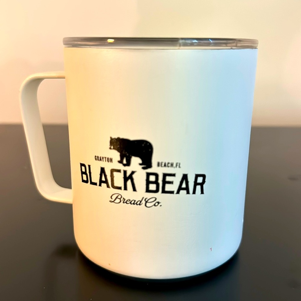 Black Bear Bread Co Grayton Beach coffee cup